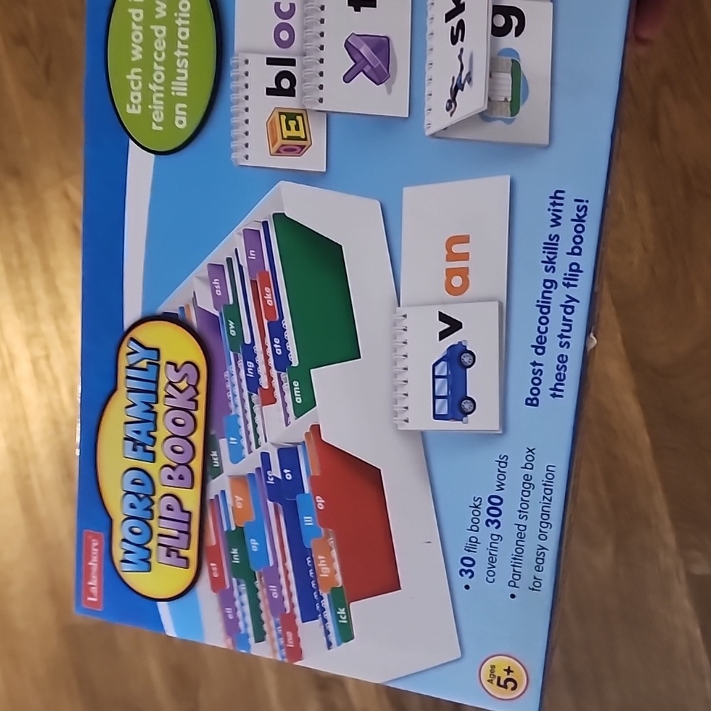 Lakeshore Word Family Flip Books